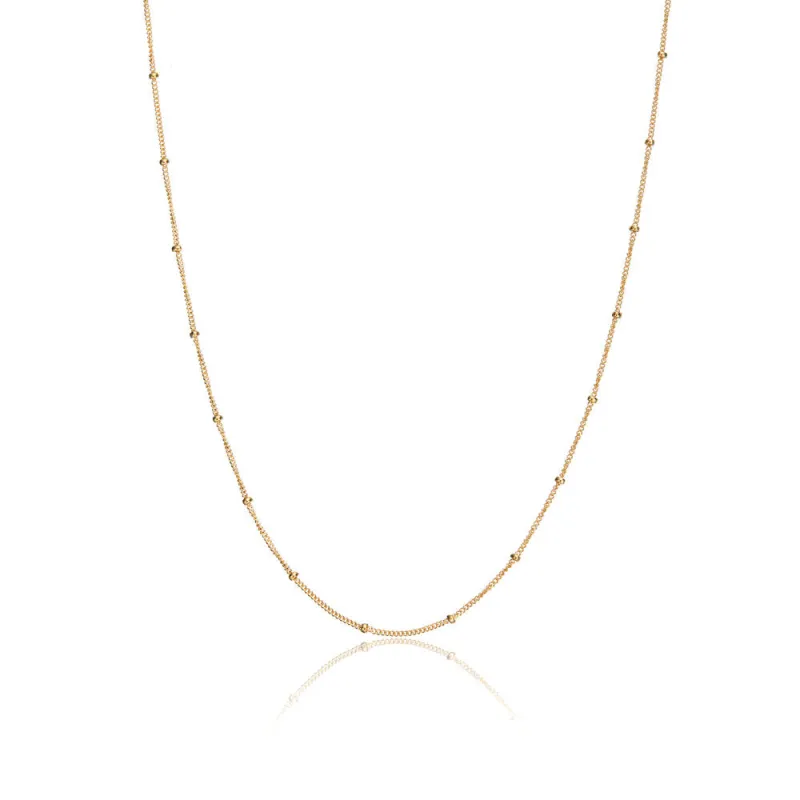 Gold Satellite Chain Necklace sold by Lily & Roo