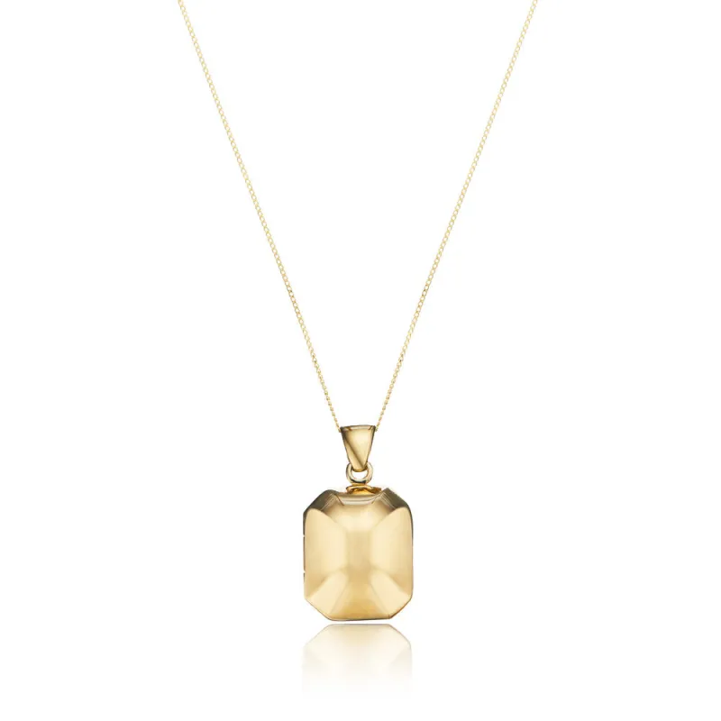 Gold Ball Locket made by Lily & Roo