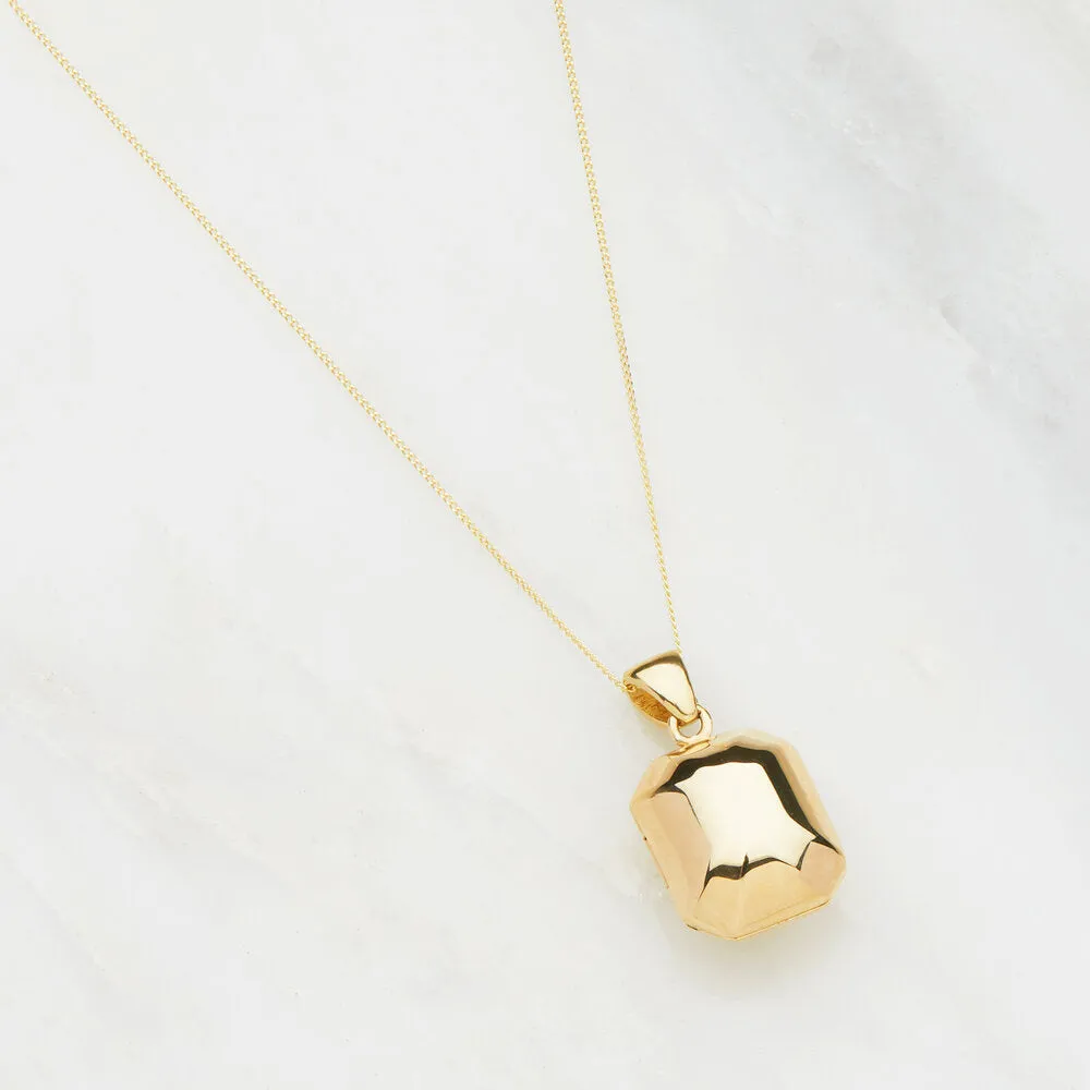 Gold Ball Locket sold by Lily & Roo product image thumbnail 3