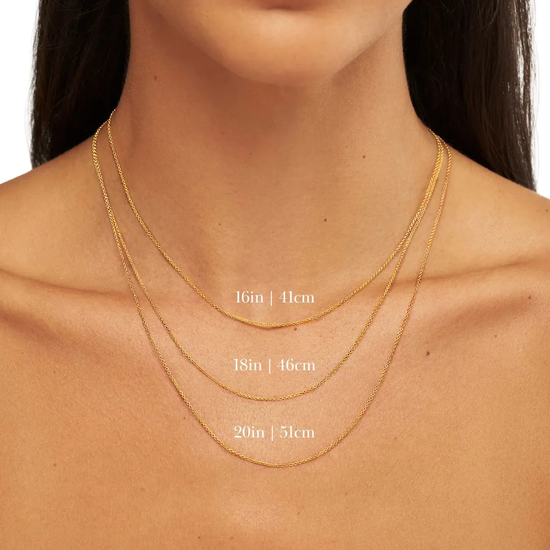 Silver Brilliant Diamond Style Tiny Cross Necklace sold by Lily & Roo product image thumbnail 3