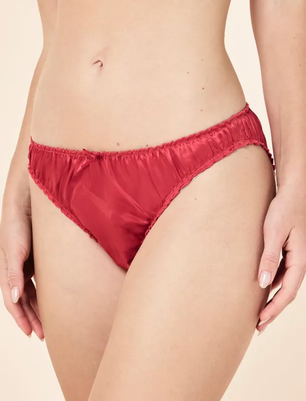 Audrey Mulberry Silk Knicker sold by Papinelle