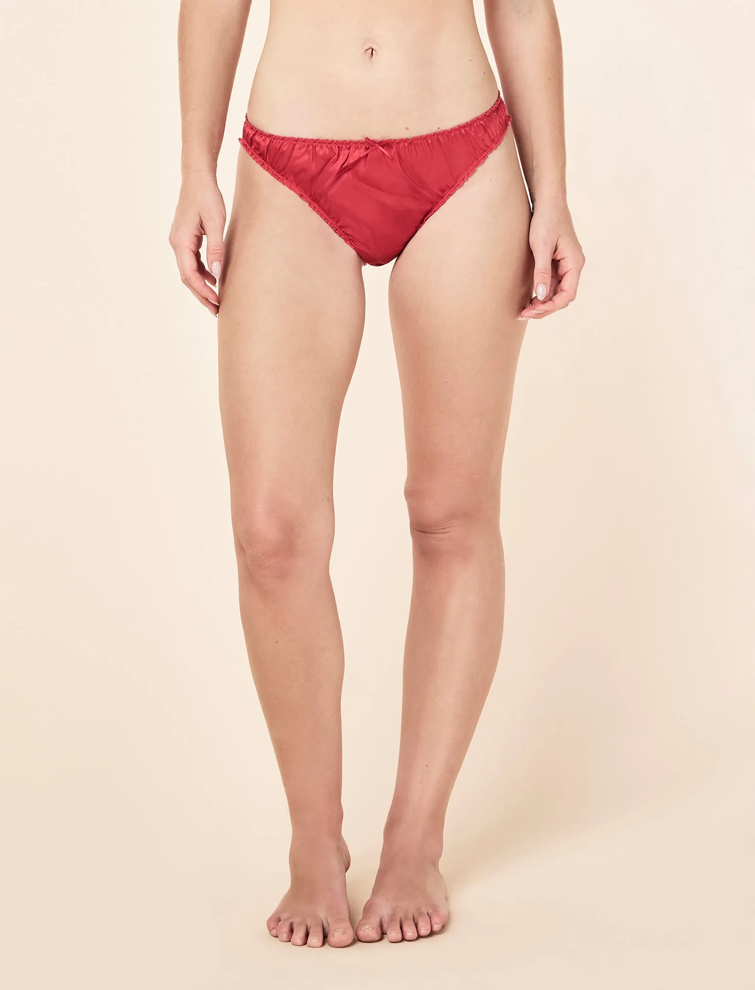 Audrey Mulberry Silk Knicker sold by Papinelle product image thumbnail 5