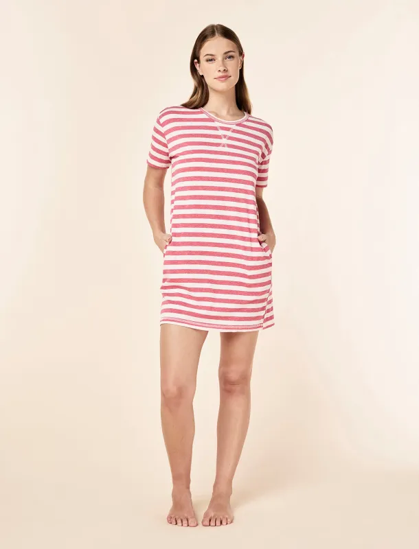 Jada Organic Cotton Knit Mini Nightie made by Papinelle