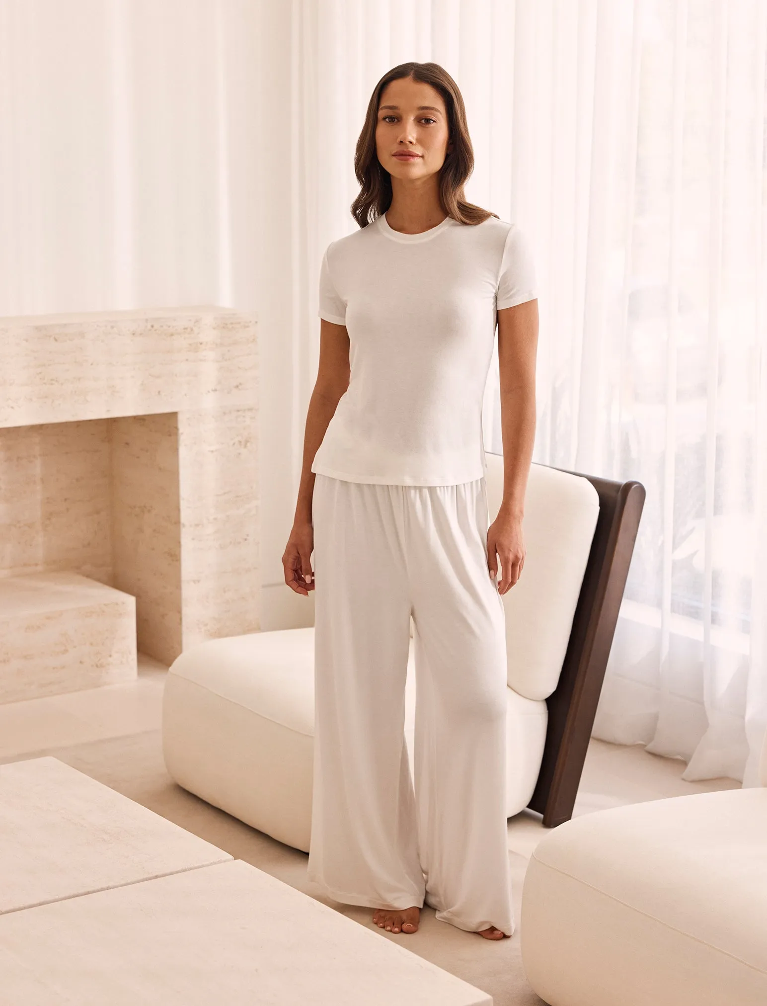 Kate Modal Soft Tee sold by Papinelle product image thumbnail 3