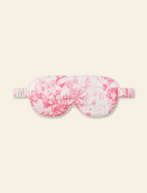 Toile De Jouy Eye Mask made by Papinelle