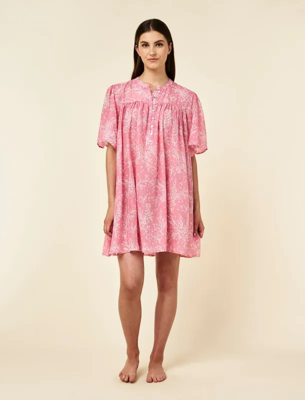 Cheri Blossom Smocked Nightie made by Papinelle