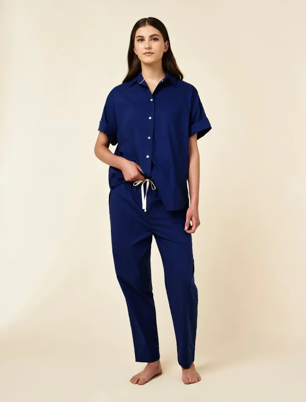 Tyler Cotton Full Length PJ Set sold by Papinelle