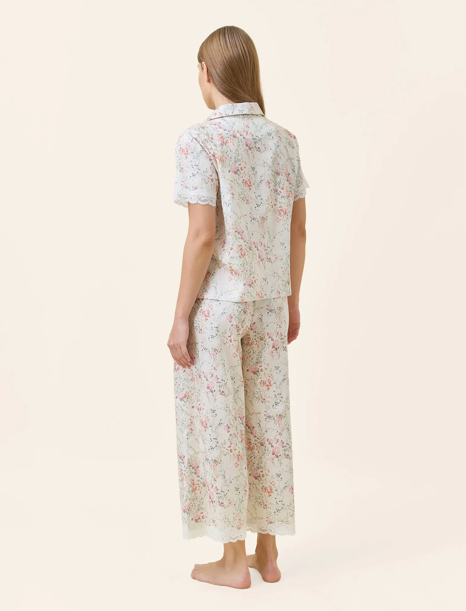 Yolly Lace Crop PJ Set sold by Papinelle product image thumbnail 4