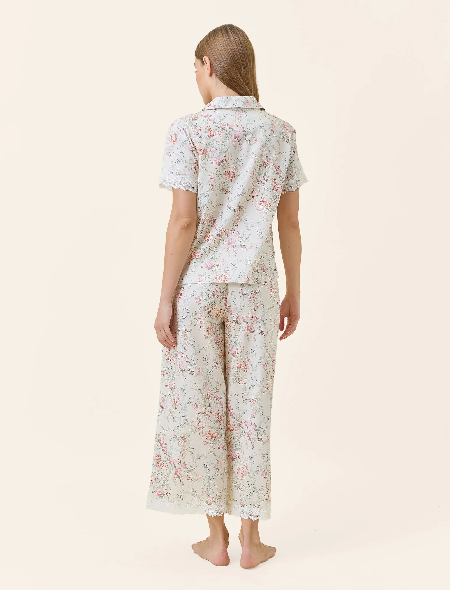 Yolly Lace Crop PJ Set sold by Papinelle product image thumbnail 5