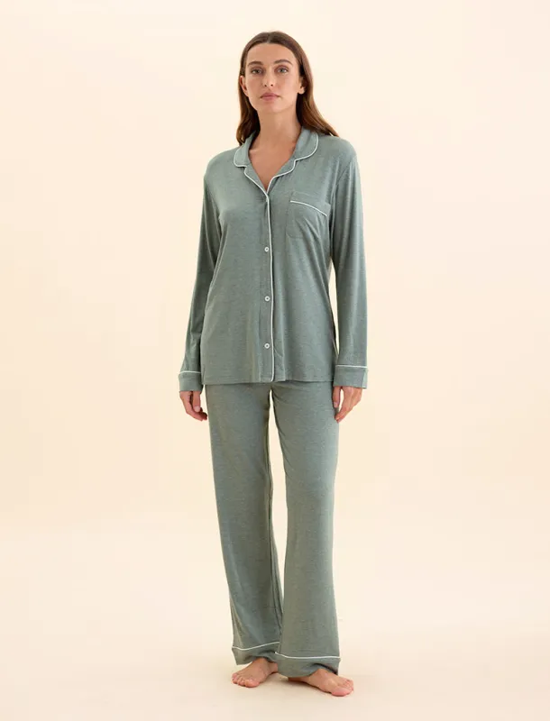 Kate Modal Soft Full Length PJ Set sold by Papinelle