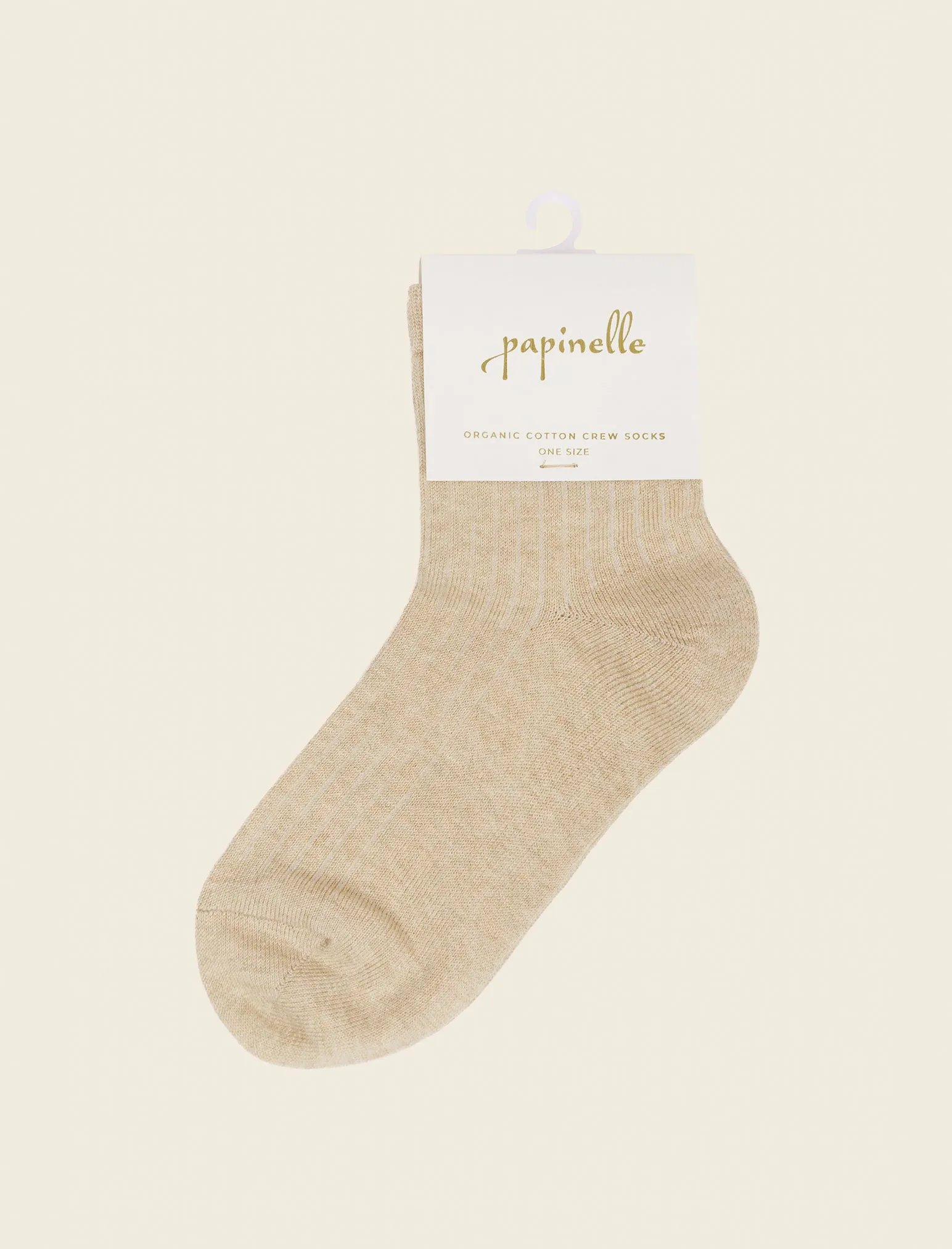 Crew Ribbed Socks sold by Papinelle product image thumbnail 3