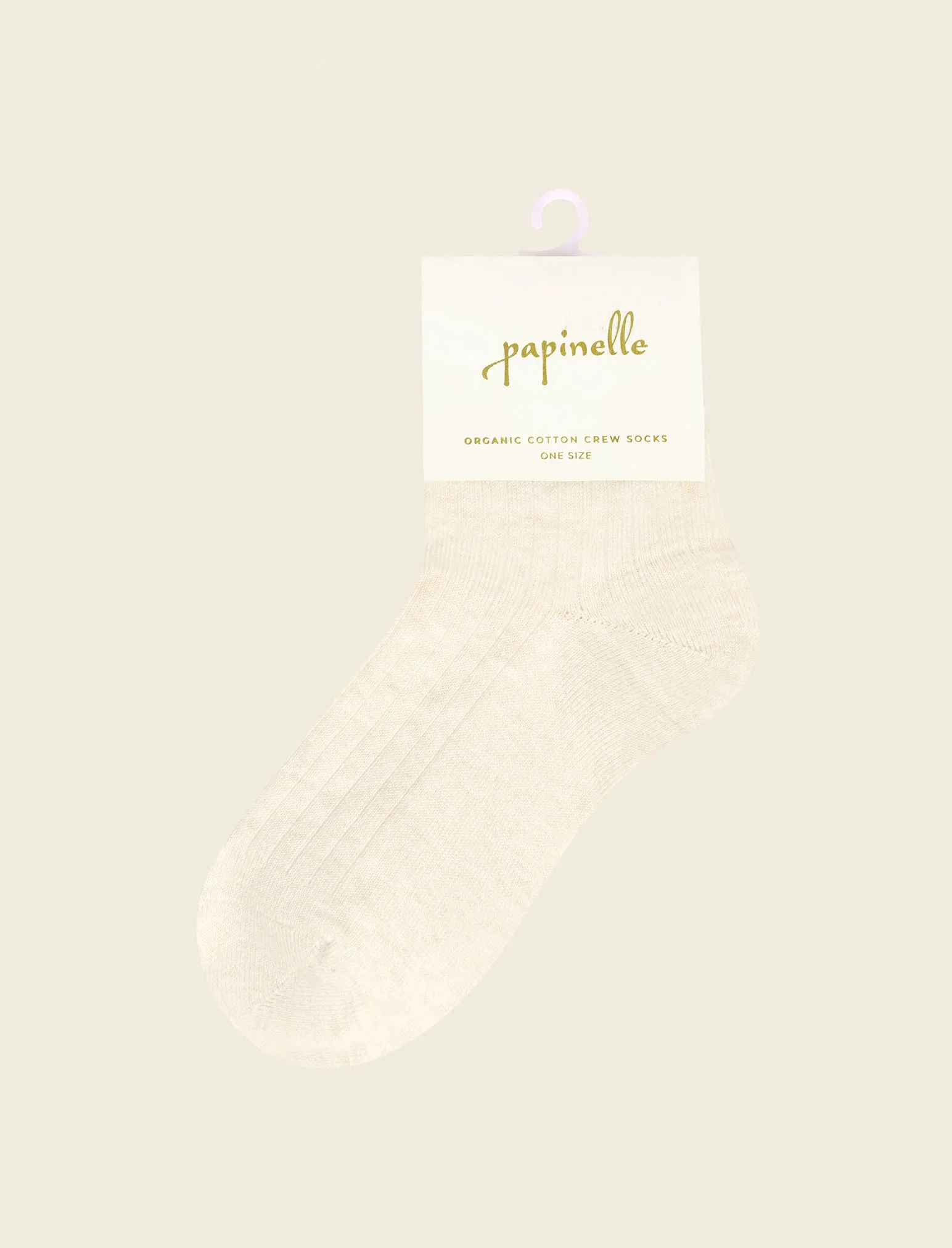 Crew Ribbed Socks sold by Papinelle product image thumbnail 2