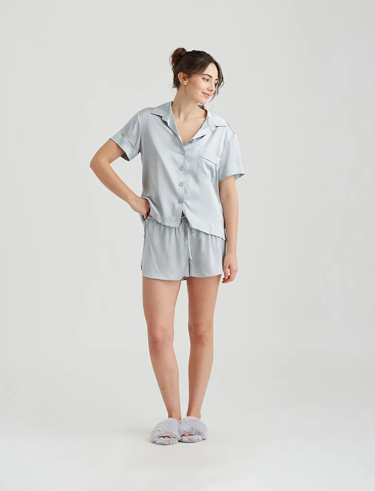 Audrey Washable Silk Boxer PJ sold by Papinelle product image thumbnail 2