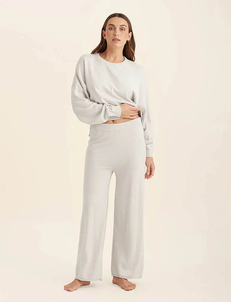 Cotton Cashmere Straight Leg Pant sold by Papinelle product image thumbnail 2