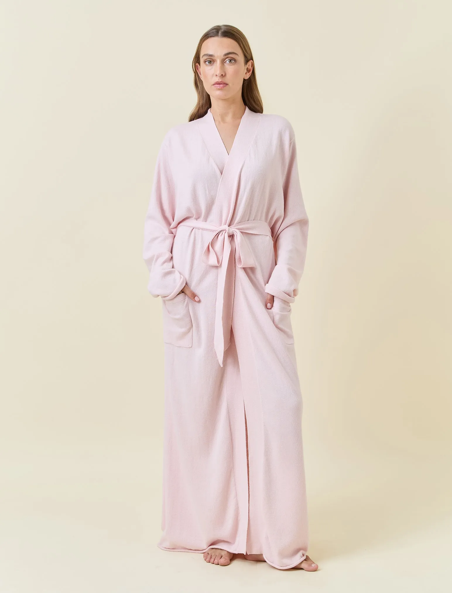 Cotton Cashmere Maxi Robe sold by Papinelle product image thumbnail 3