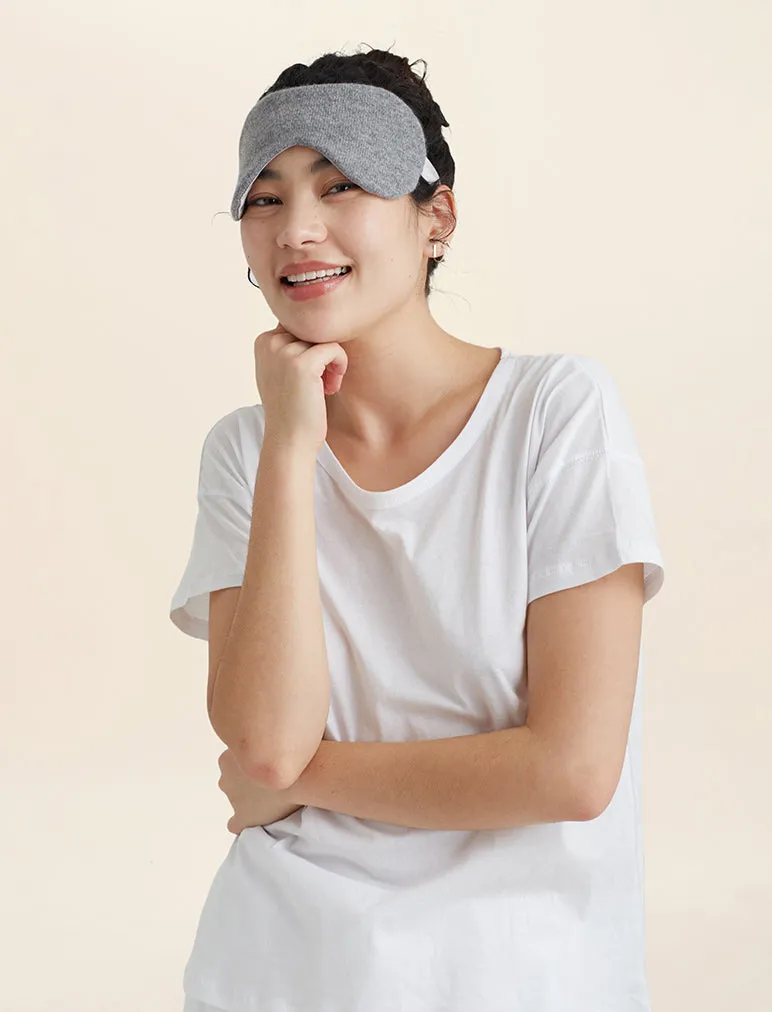 Cashmere Silk Eye Mask sold by Papinelle