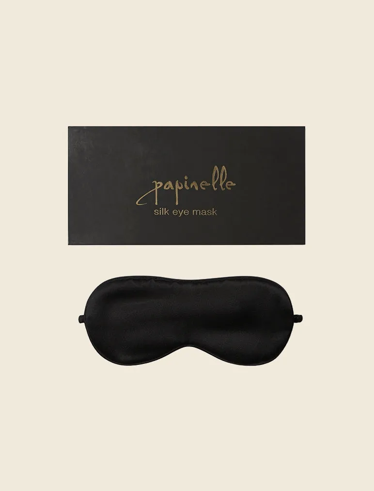 Audrey Boxed Mulberry Silk Eye Mask sold by Papinelle product image thumbnail 2