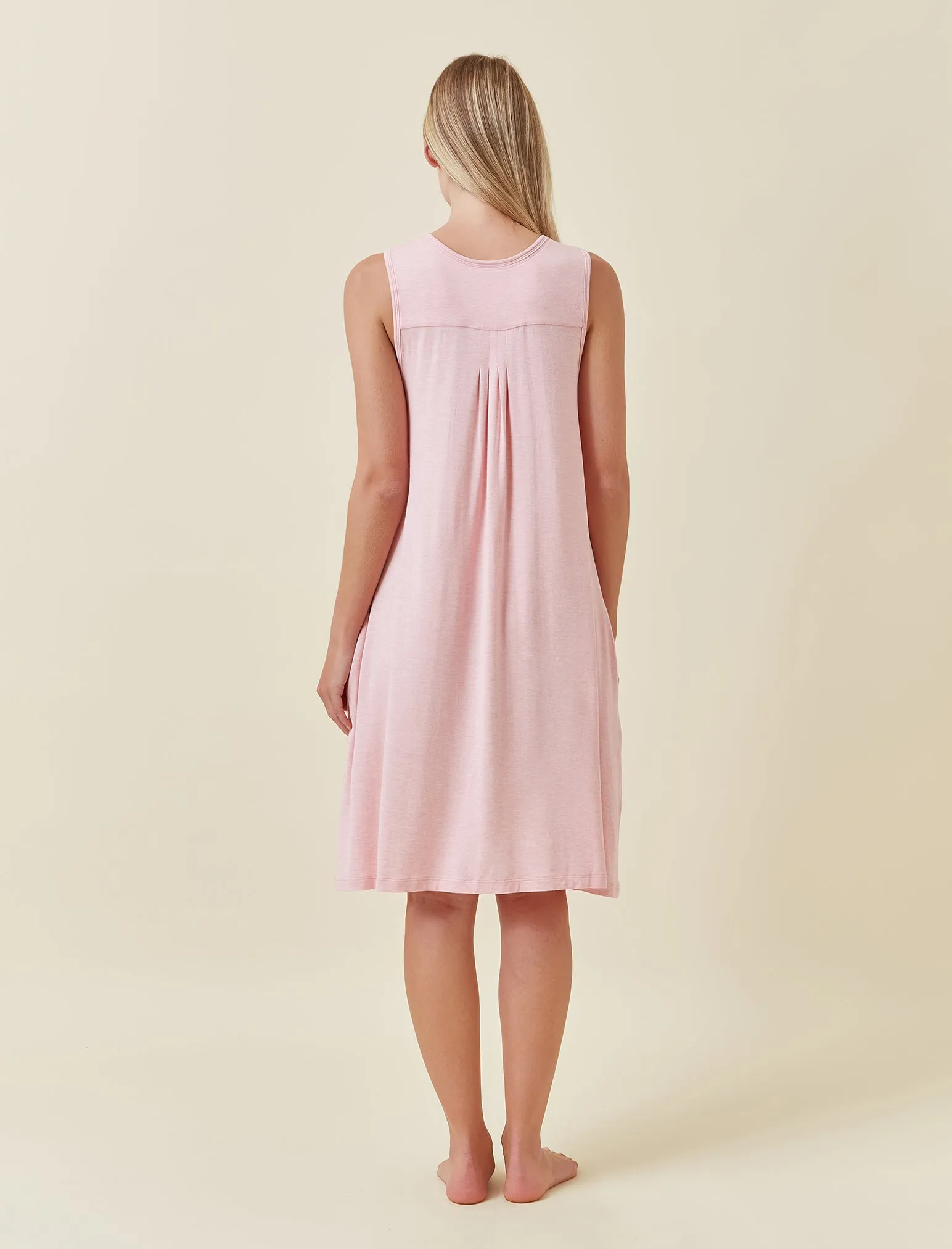 Kate Modal Soft Pleat Front Nightie sold by Papinelle product image thumbnail 5