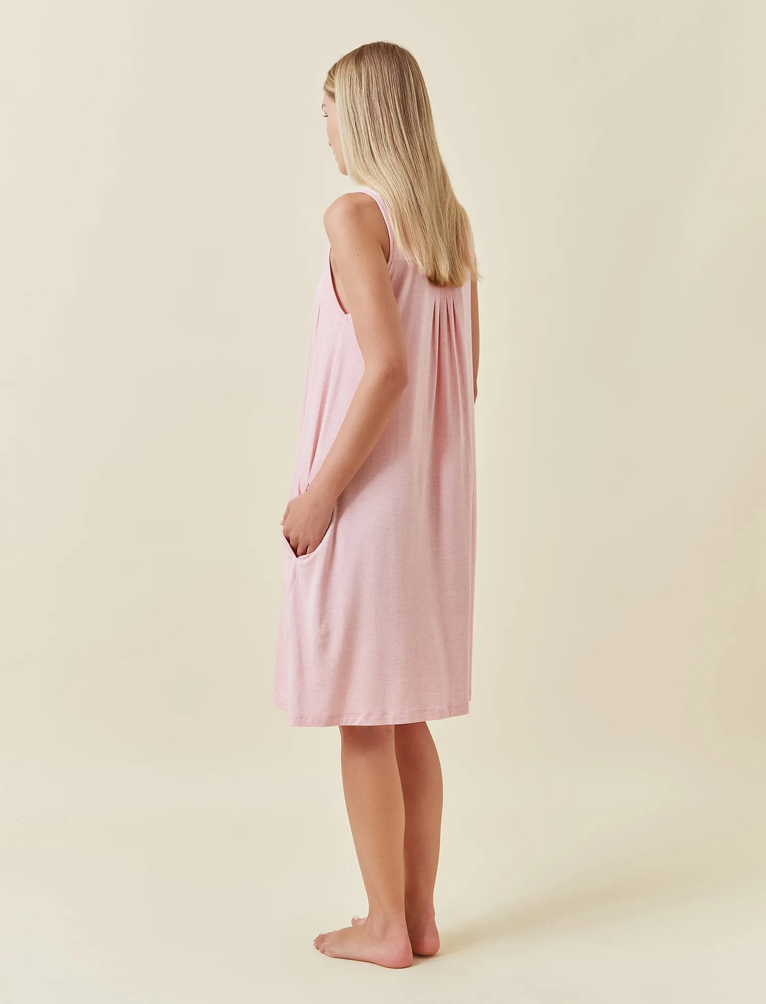 Kate Modal Soft Pleat Front Nightie sold by Papinelle product image thumbnail 4