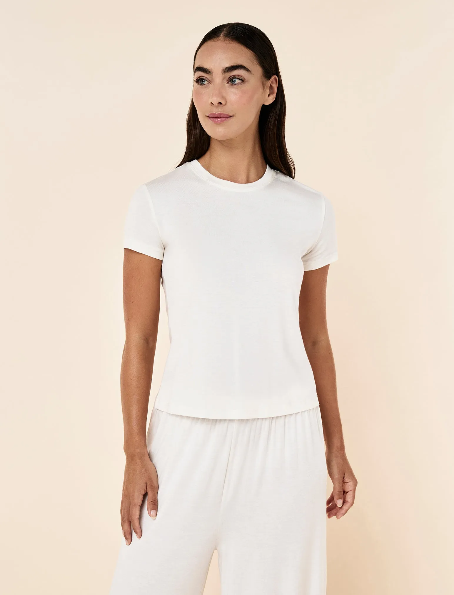 Kate Modal Soft Tee sold by Papinelle