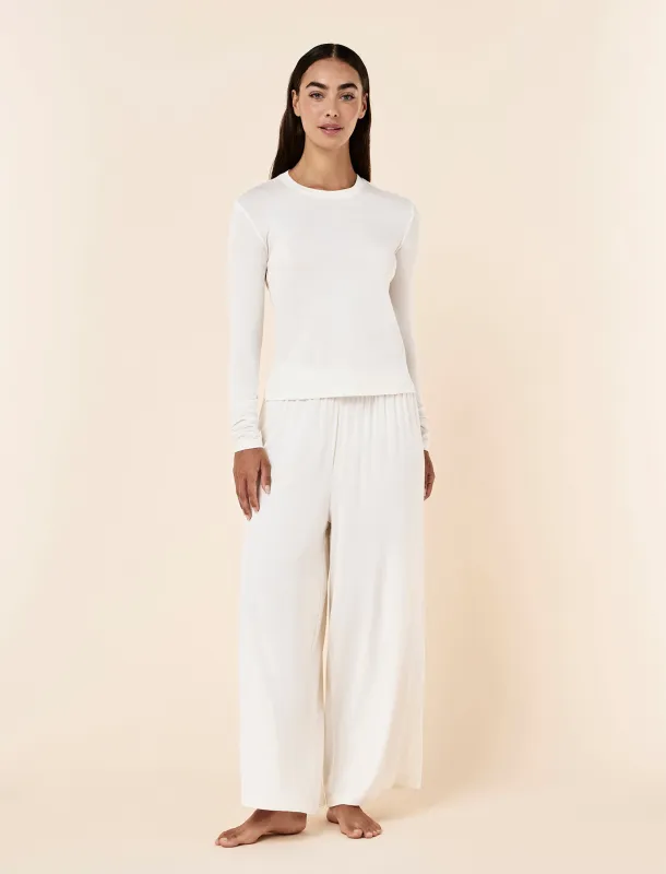 Kate Modal Soft Long Sleeve Tee made by Papinelle