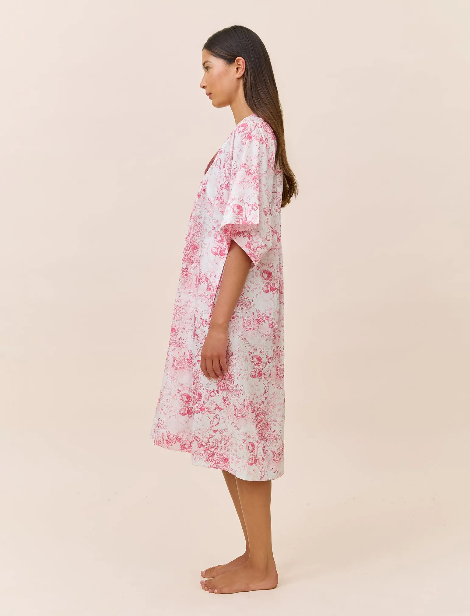 Toile De Jouy Kaftan Nightie sold by Papinelle product image thumbnail 3