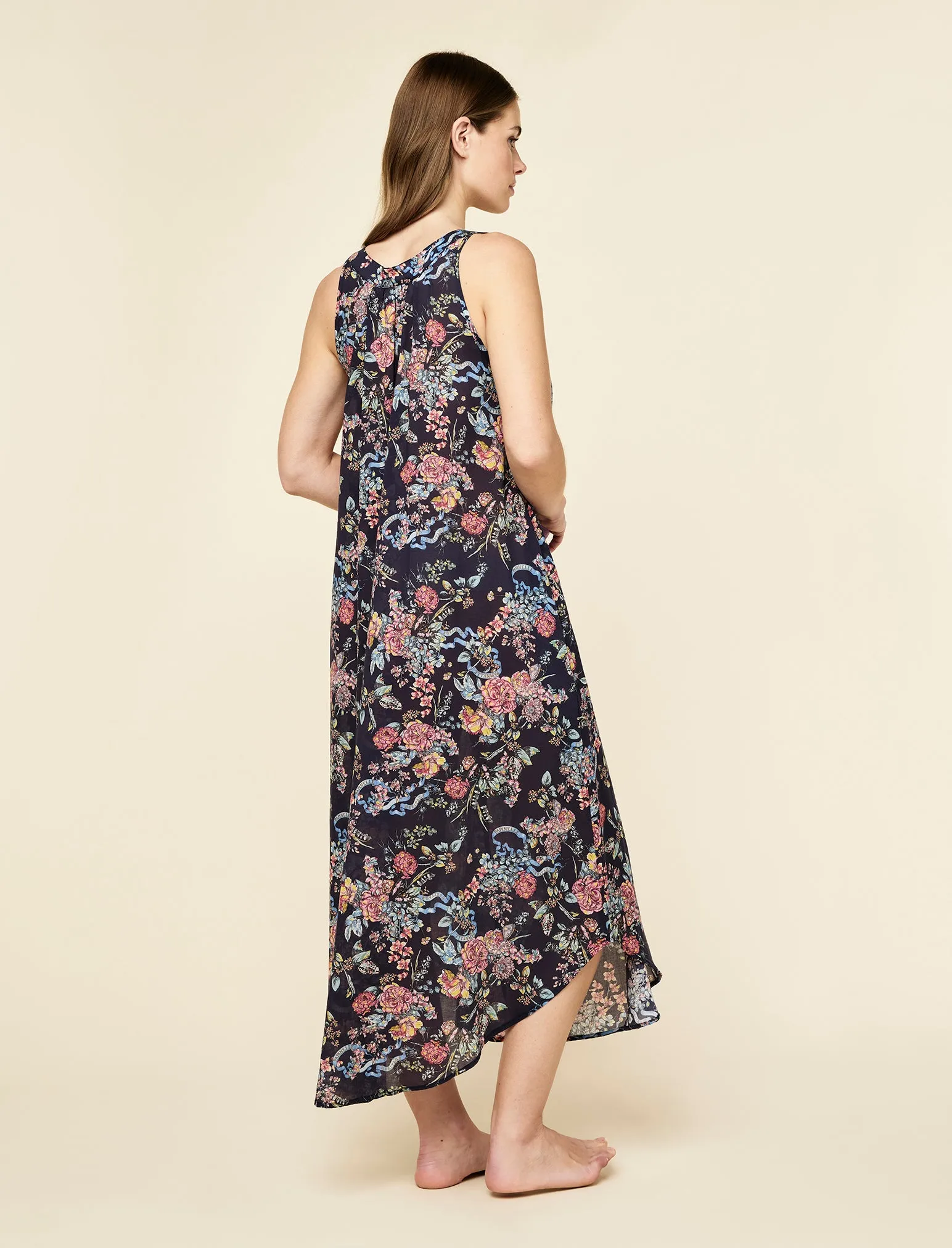 Layla Panel Front Maxi Nightie sold by Papinelle product image thumbnail 4