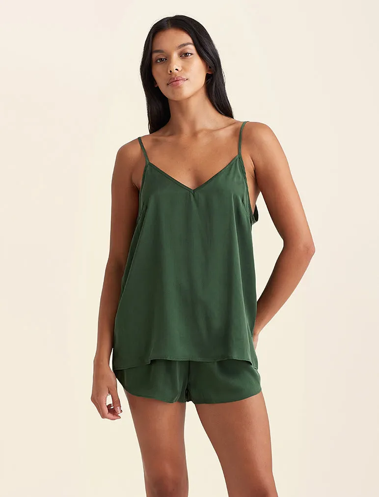 Audrey Washable Silk Cami Boxer PJ sold by Papinelle product image thumbnail 2