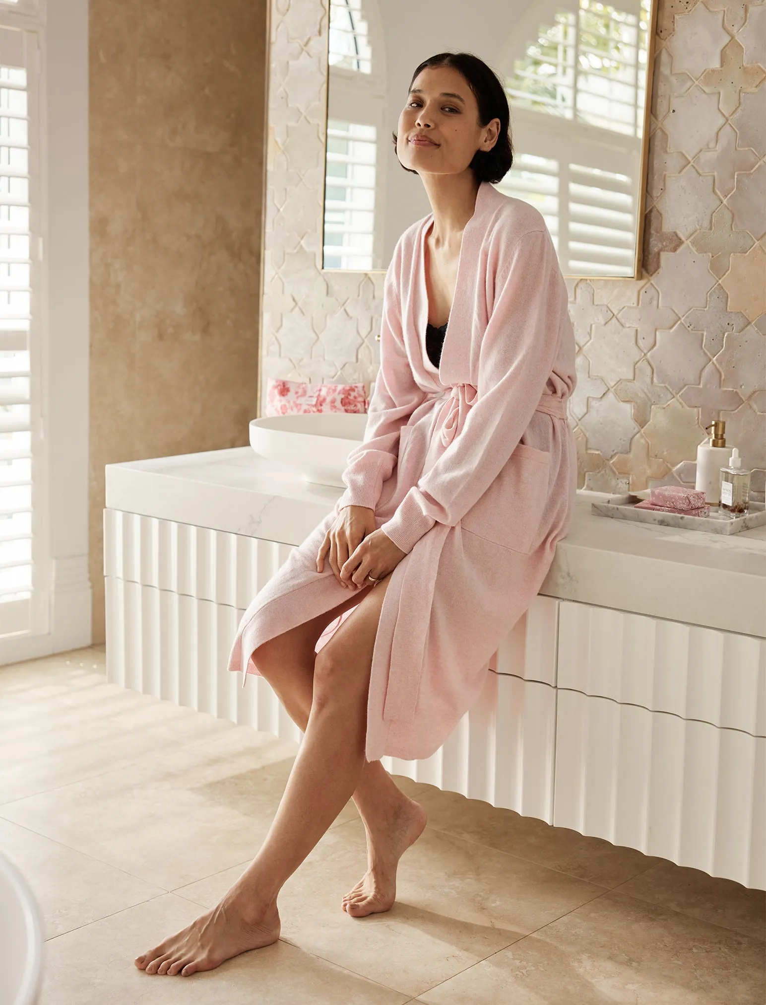 Cashmere Robe sold by Papinelle product image thumbnail 2