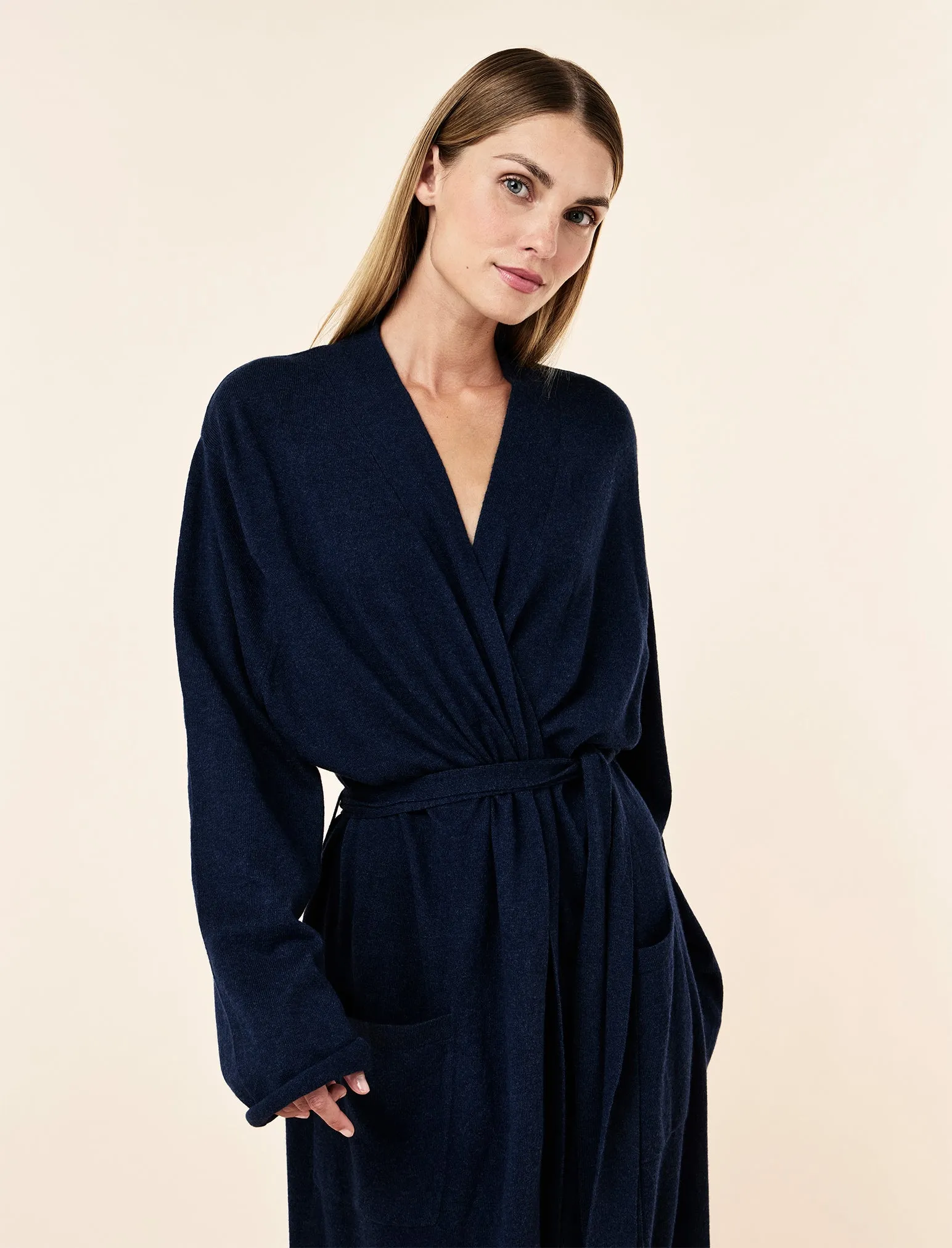 Cotton Cashmere Maxi Robe sold by Papinelle product image thumbnail 4