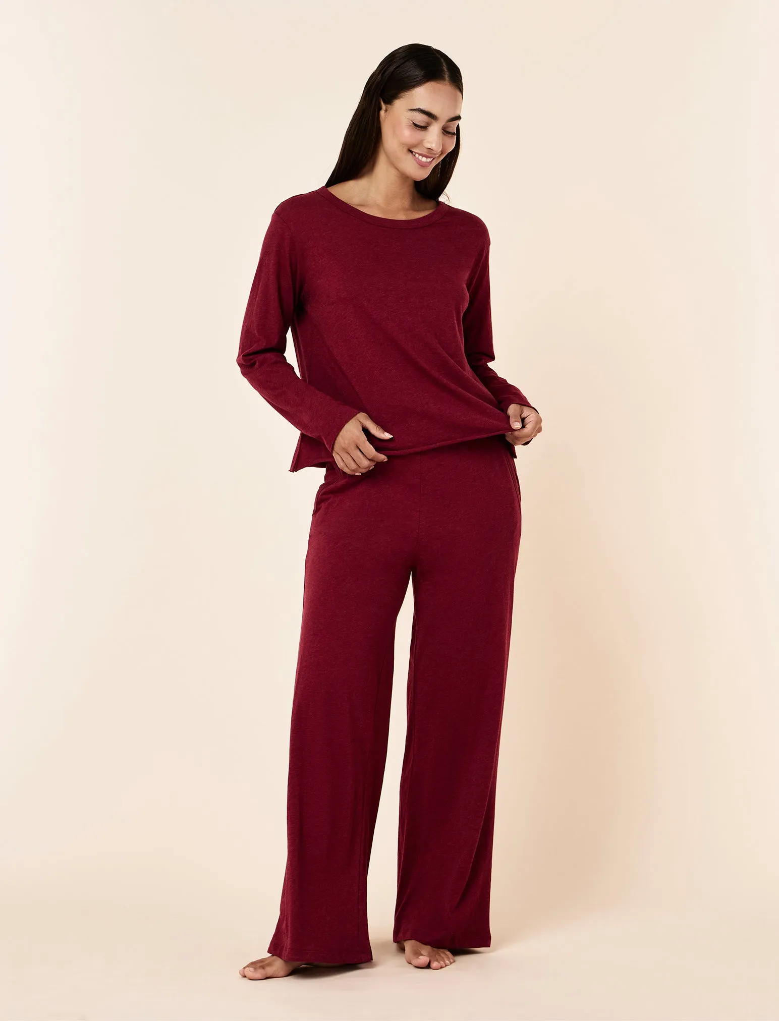 Jada Organic Cotton Wide Leg Pant sold by Papinelle product image thumbnail 5