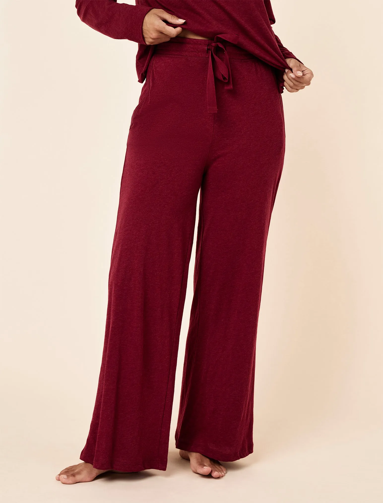 Jada Organic Cotton Wide Leg Pant sold by Papinelle product image thumbnail 3