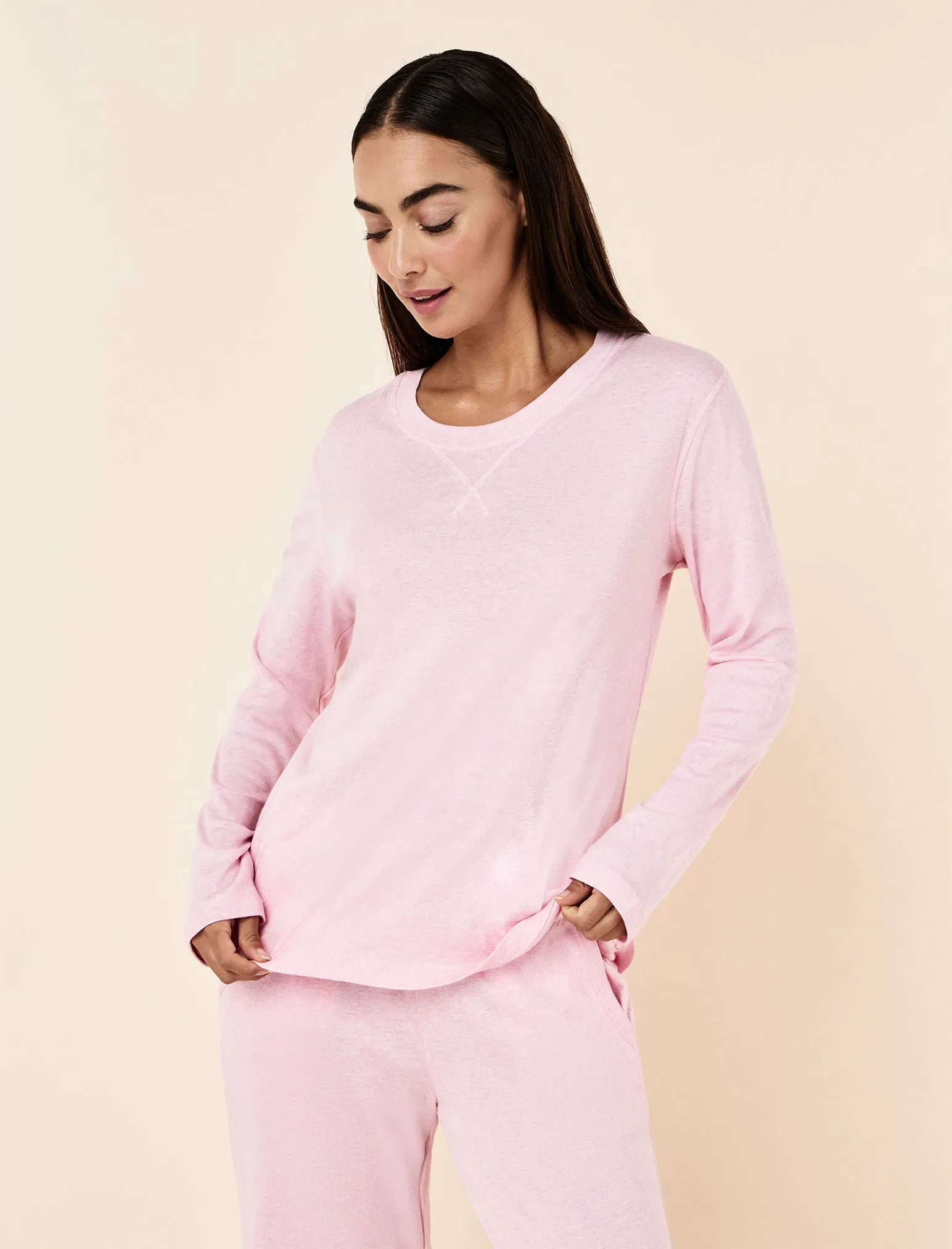 Pia Super Luxe Long Sleeve Top sold by Papinelle