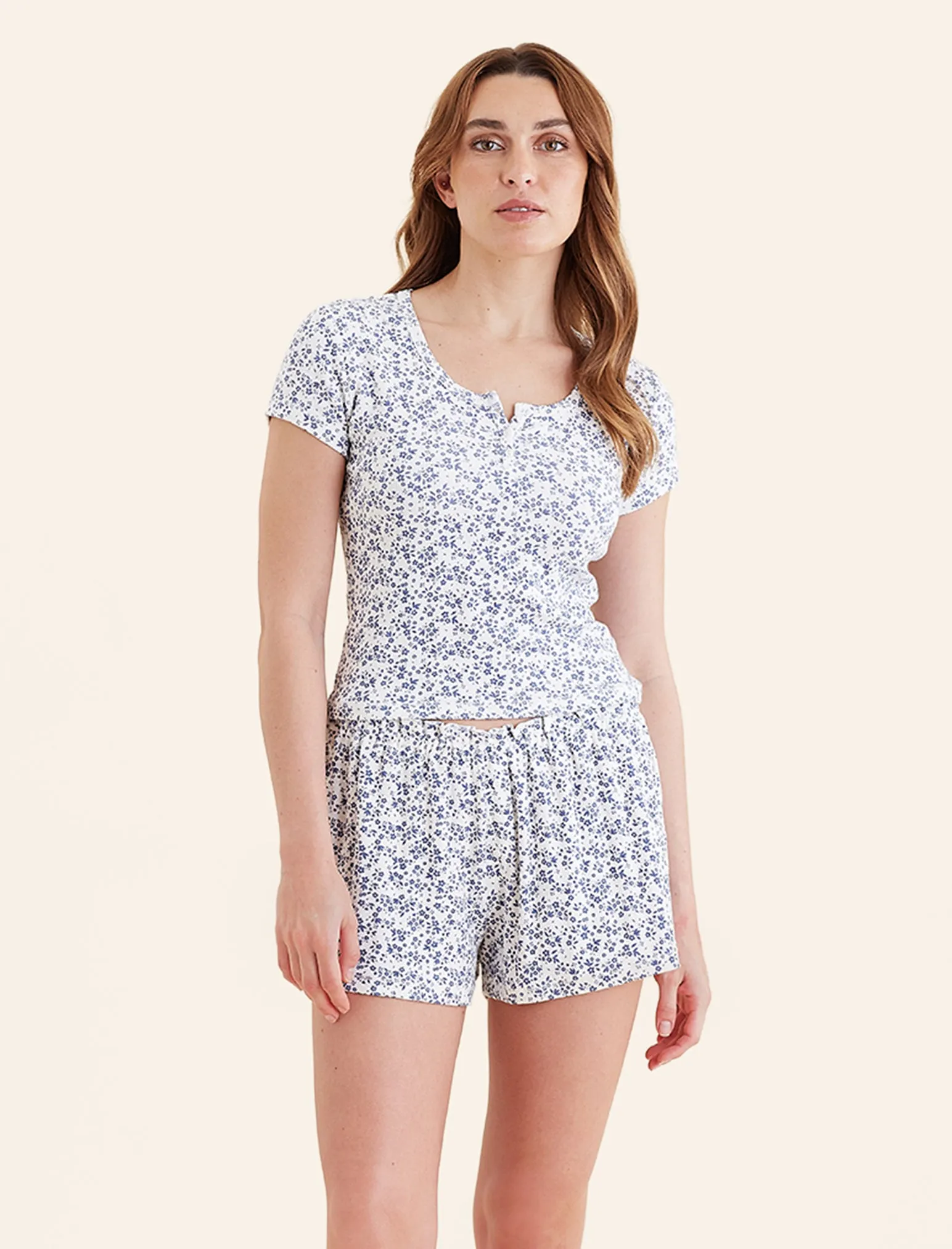 Pippa Pointelle Short Sleeve Tee sold by Papinelle product image thumbnail 3