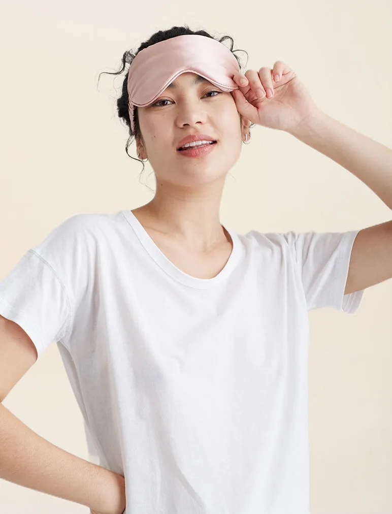 Audrey Boxed Mulberry Silk Eye Mask sold by Papinelle product image thumbnail 5