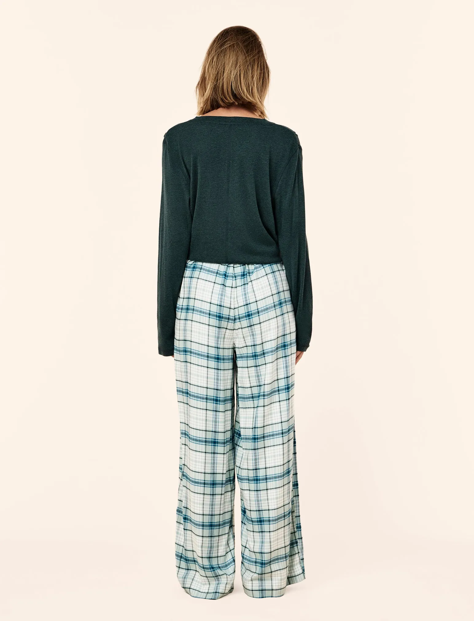 Comfy Plaid Full Length Pant sold by Papinelle product image thumbnail 5