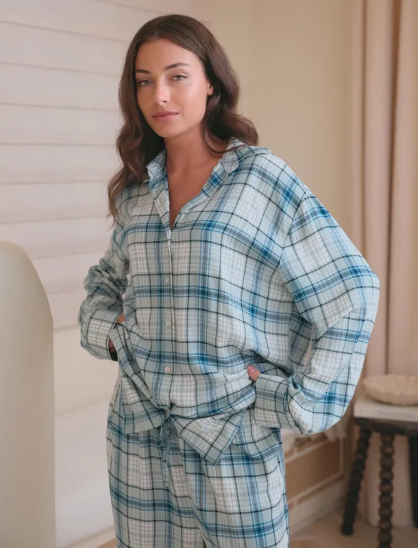 Comfy Plaid PJ Set made by Papinelle