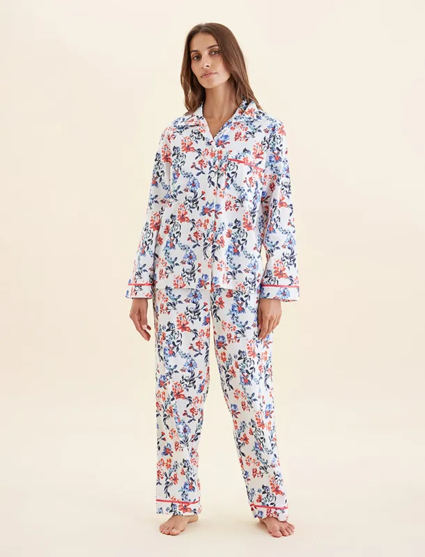 Harper Cosy Full Length PJ Set made by Papinelle
