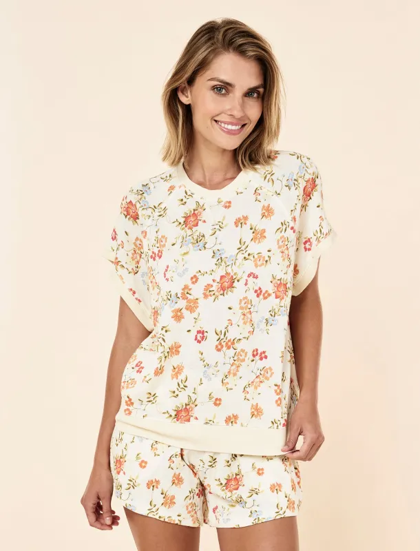 Most Wanted Crew Neck Short Sleeve Top made by Papinelle