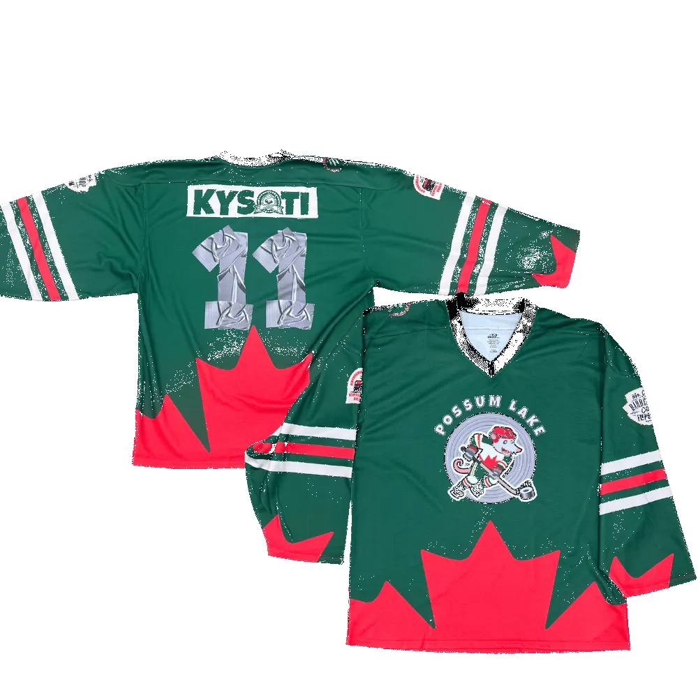 Red Green Show Possum Lake Hockey Jersey sold by Red Green
