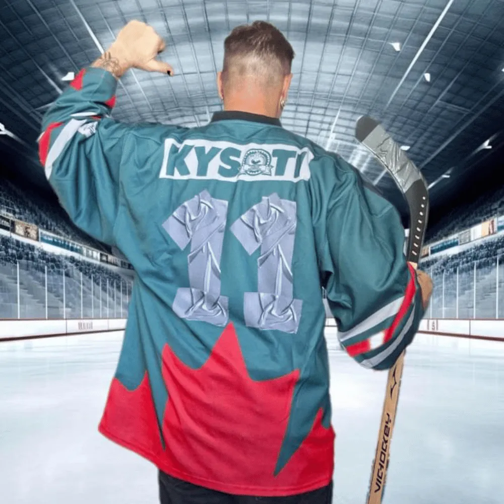 Red Green Show Possum Lake Hockey Jersey sold by Red Green product image thumbnail 3