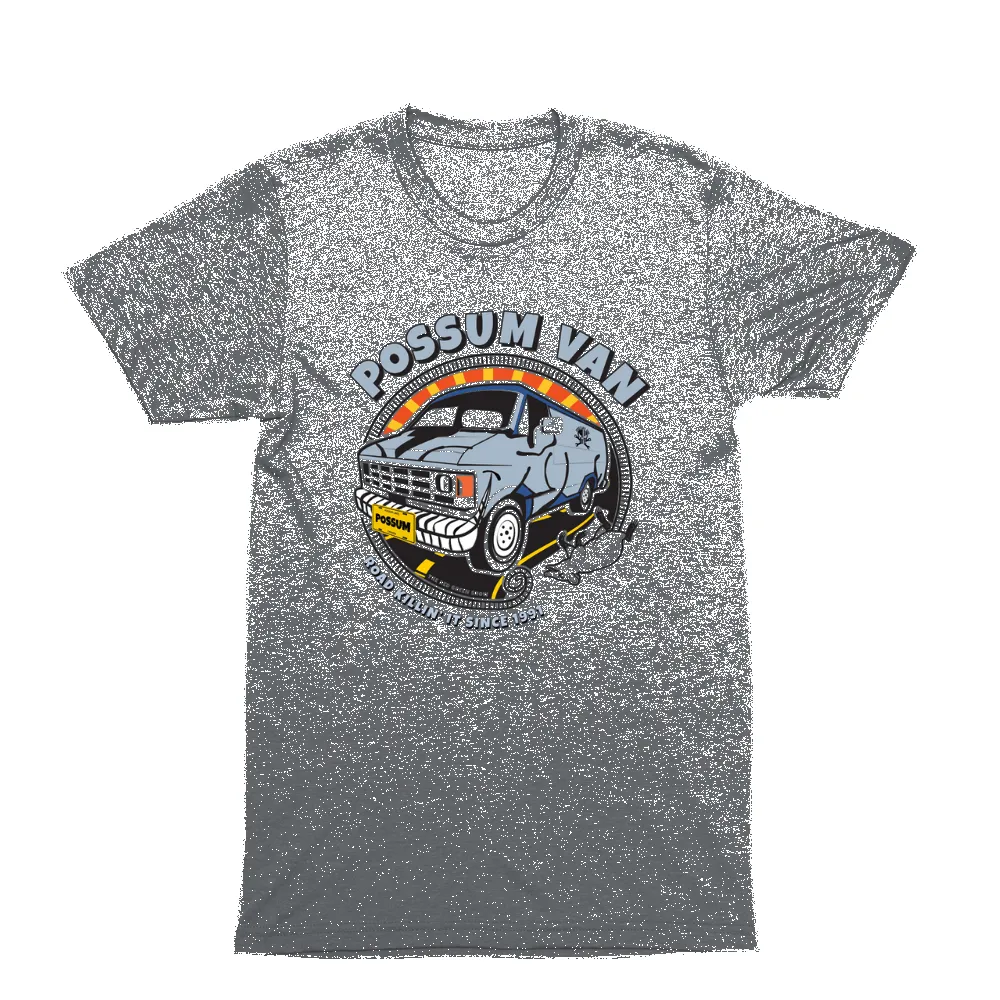 Possum Van T-Shirt Featuring Junkyard Digs sold by Red Green
