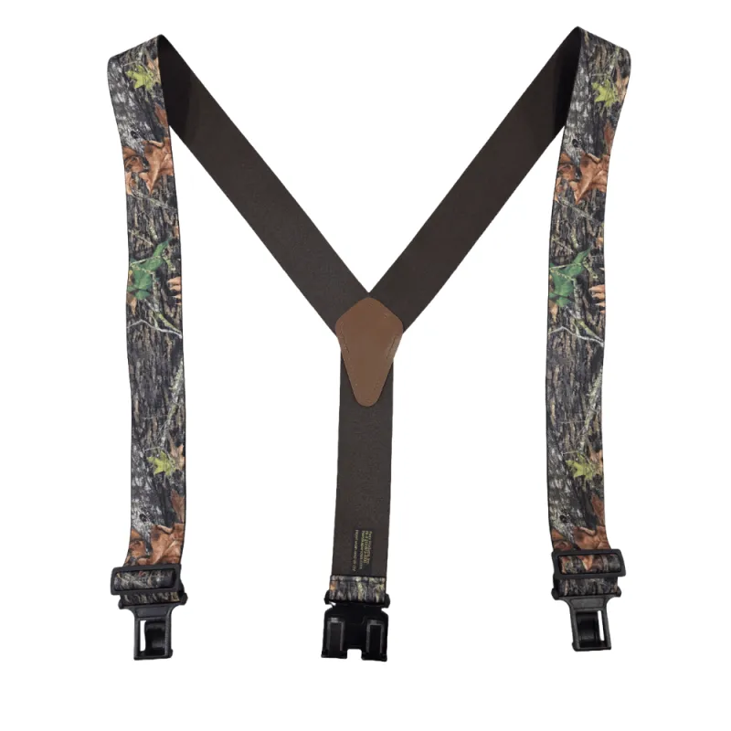Lodge Approved Camo by Perry Suspenders made by Red Green