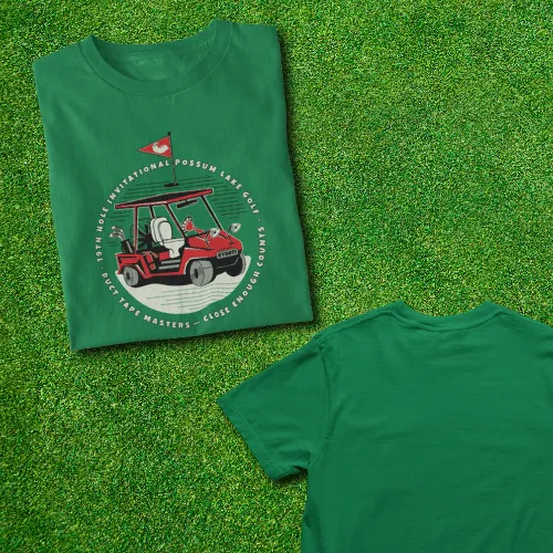 Possum Lake Golf | Close Enough Counts T-Shirt sold by Red Green product image thumbnail 5