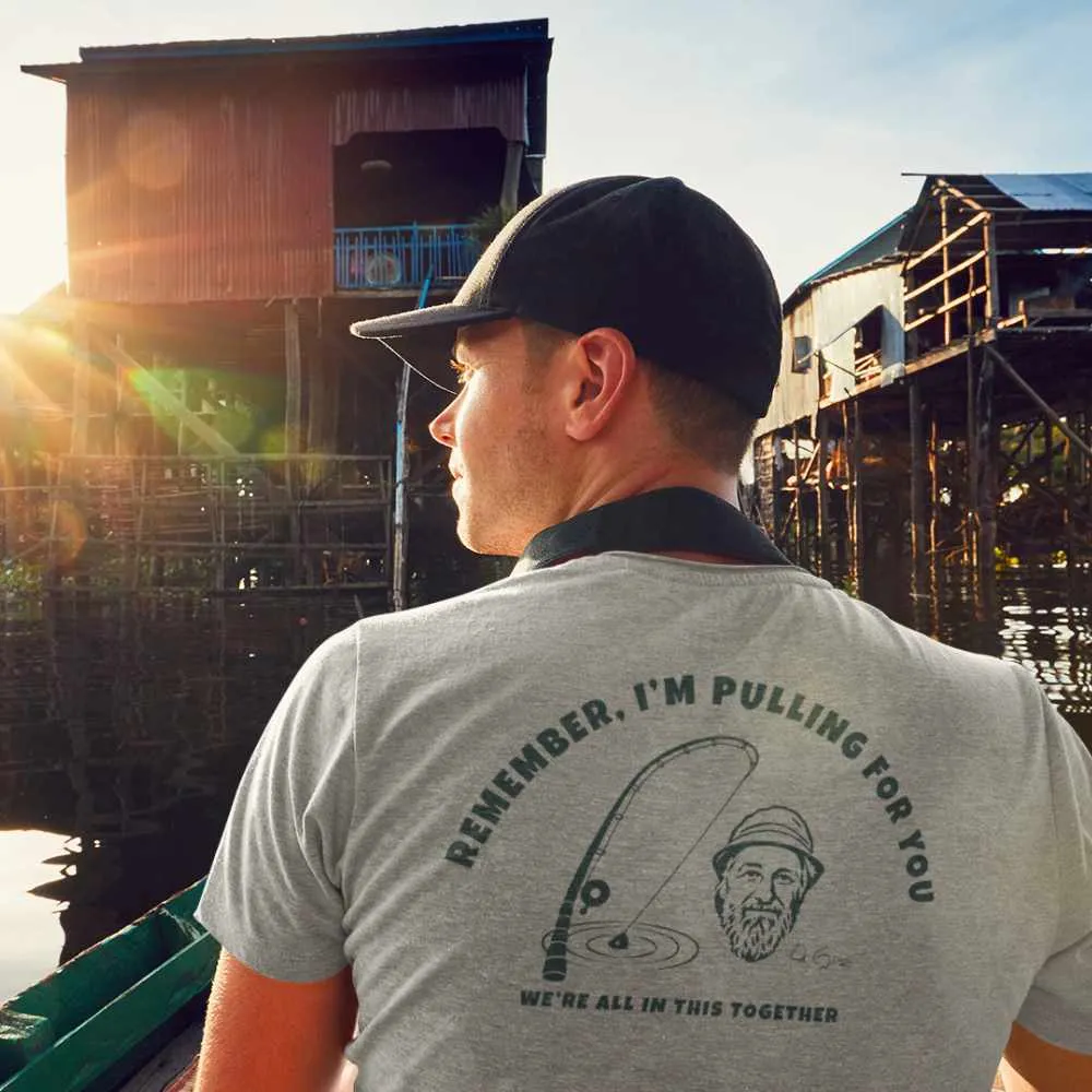 Angler T-Shirt - Possum Lodge Fishin' sold by Red Green product image thumbnail 4