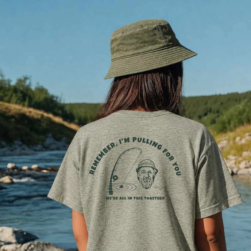 Angler T-Shirt - Possum Lodge Fishin' sold by Red Green product image thumbnail 3