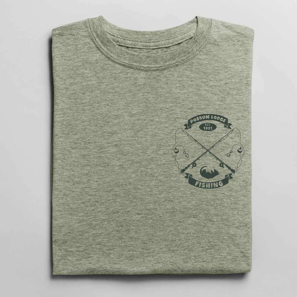 Angler T-Shirt - Possum Lodge Fishin' sold by Red Green product image thumbnail 5