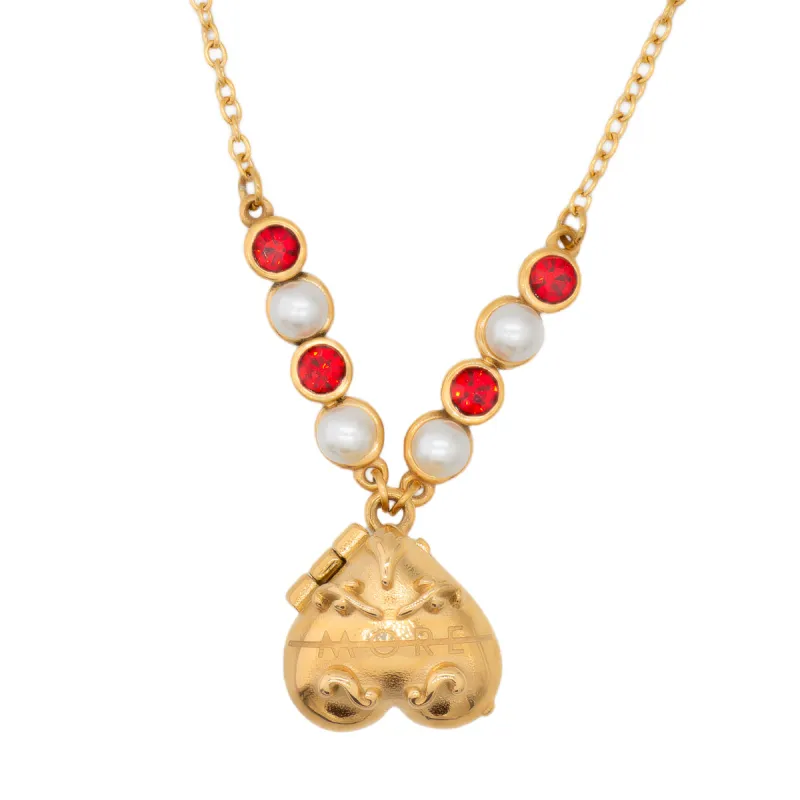 A-MORE Heart Locket - Collana sold by A-More