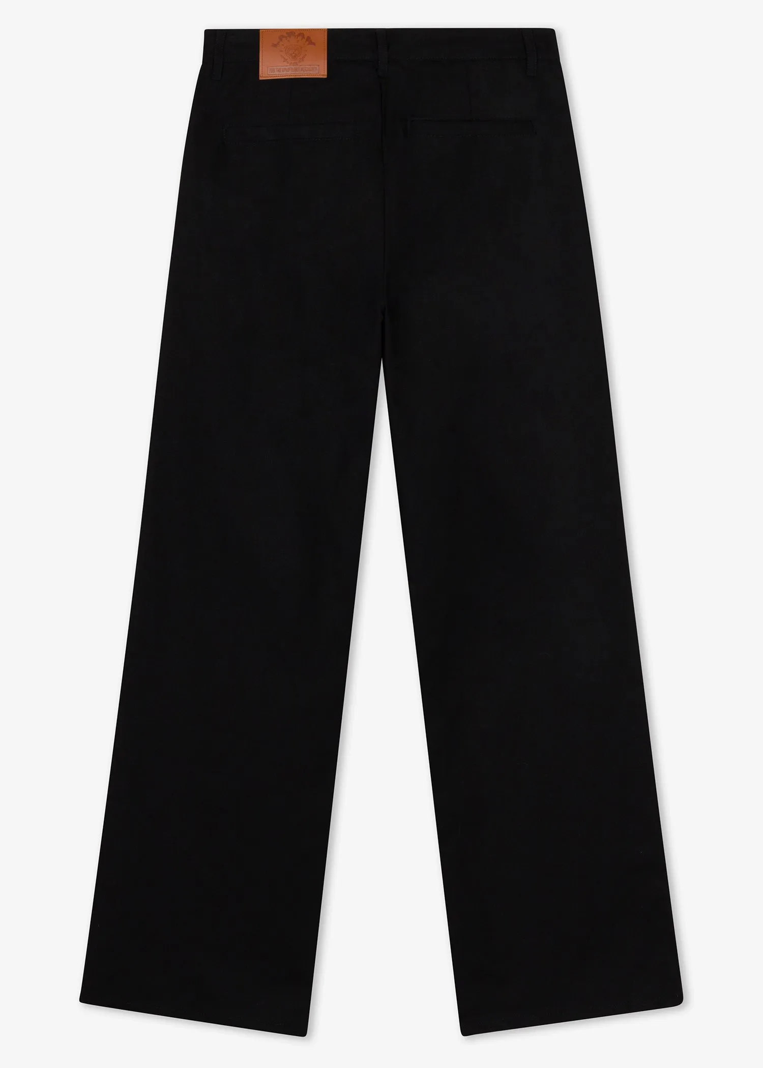 WIDE LEG CANVAS PANTS BLACK sold by LA Raw product image thumbnail 2