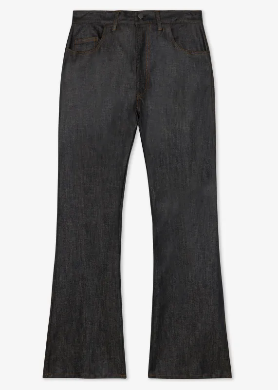 RAW BOOTCUT DENIM PANTS made by LA Raw